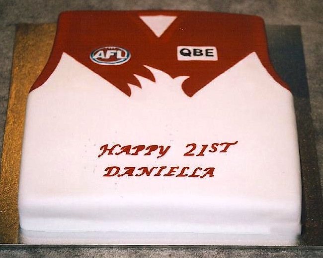 Sydney Swans Jersey | Cake Bliss