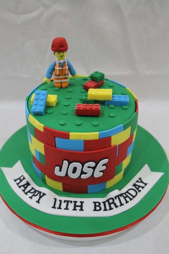 Lego city sales cake