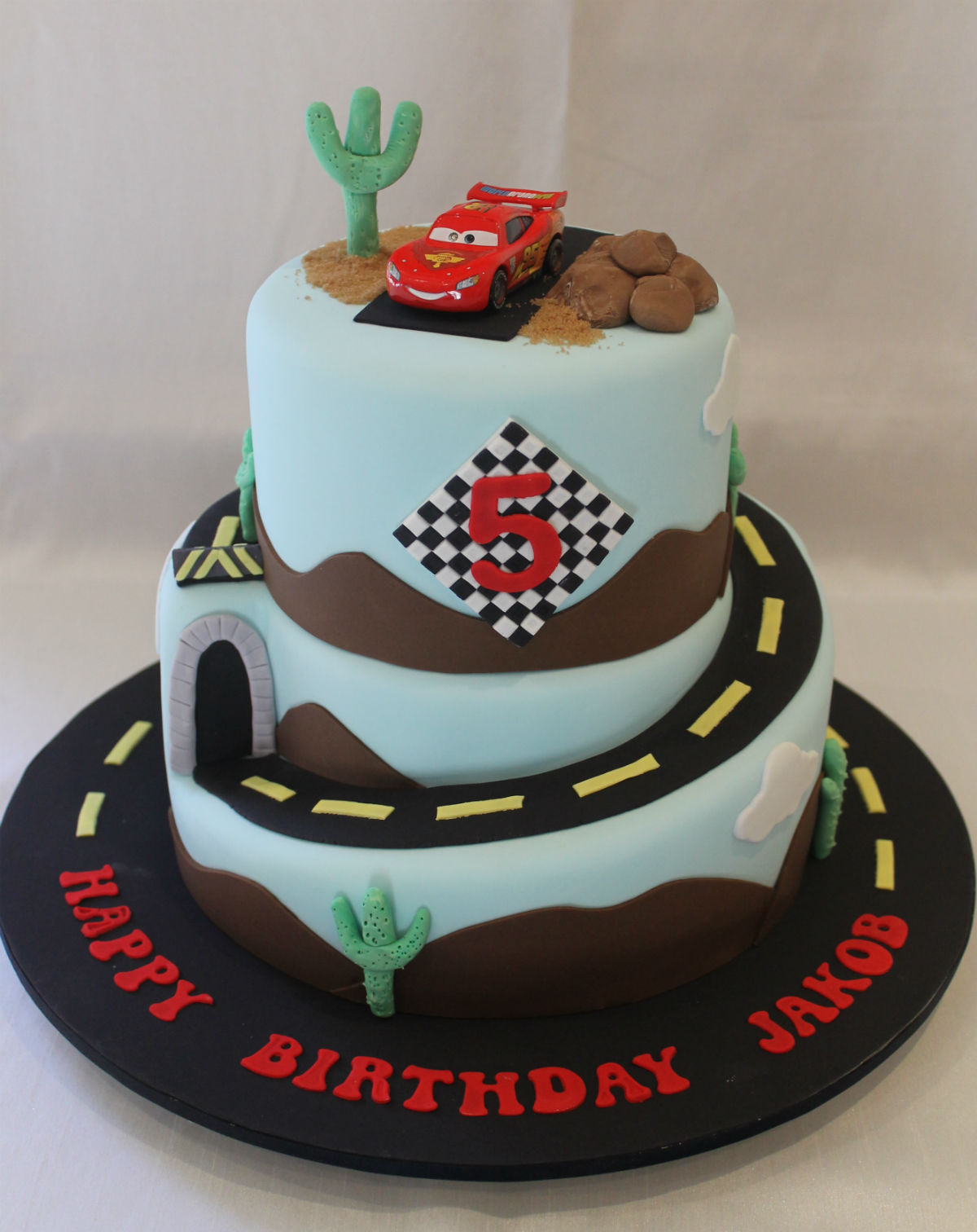 Lightning McQueen Cake Bliss